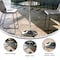 Flash Furniture Round 23.5" W, 23.5" L, 41" H, Glass Top, Clear CH-5-GG - alternate 4